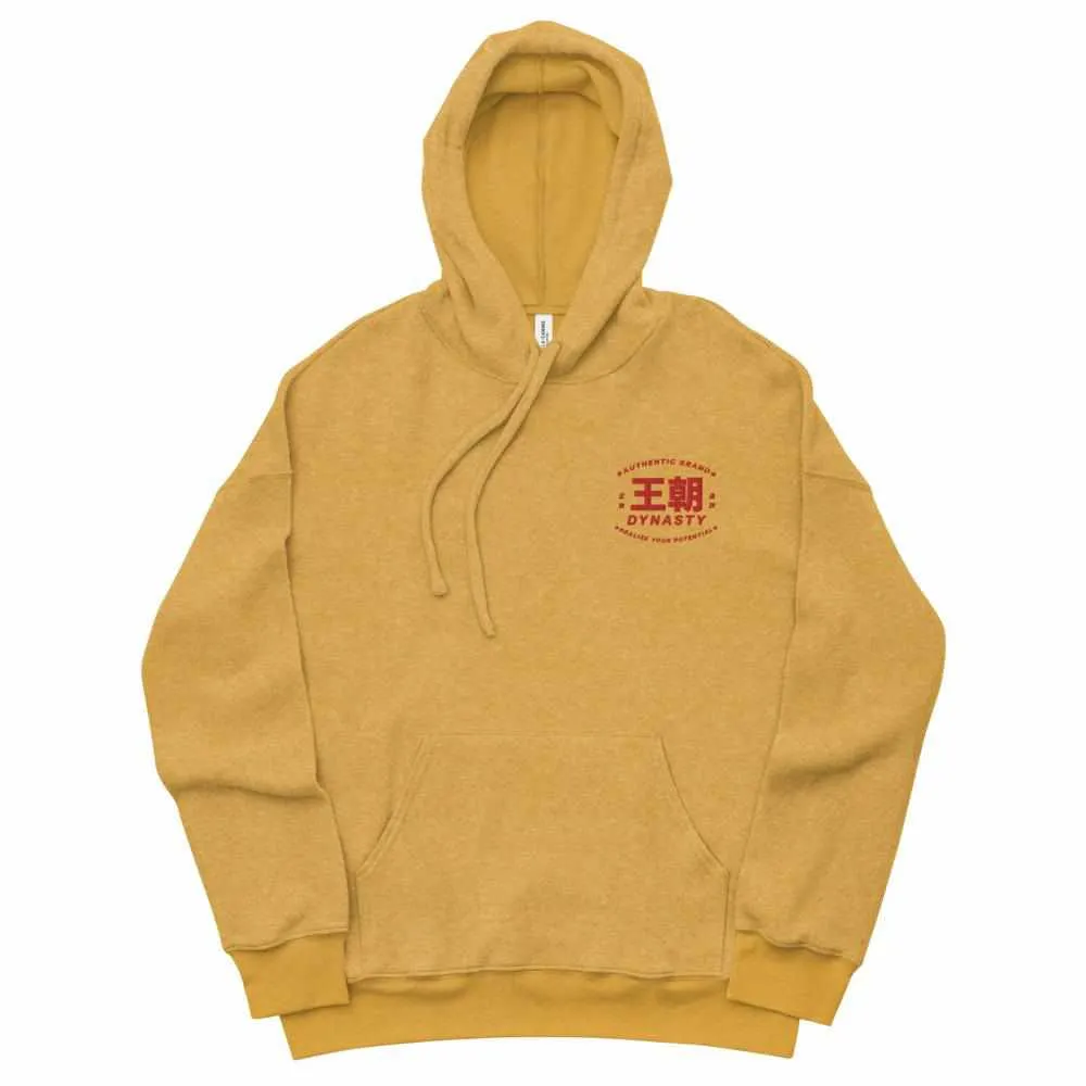 Dynasty Realize Your Potential Embroidered Sueded Fleece Hoodie