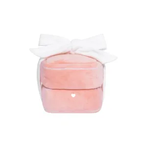 Elegant Plush Velvet Ring Gift Box