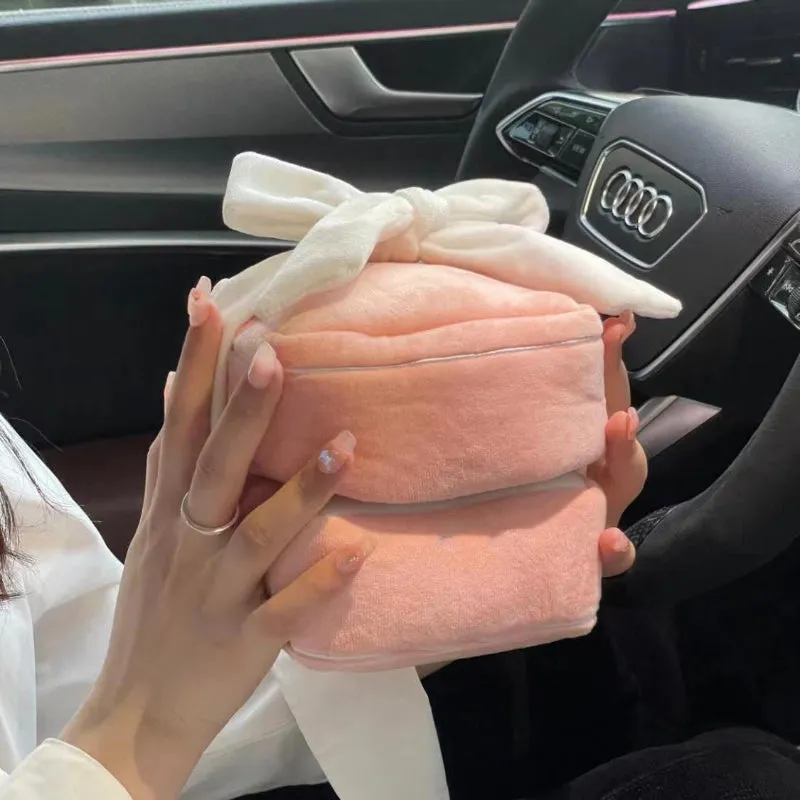 Elegant Plush Velvet Ring Gift Box