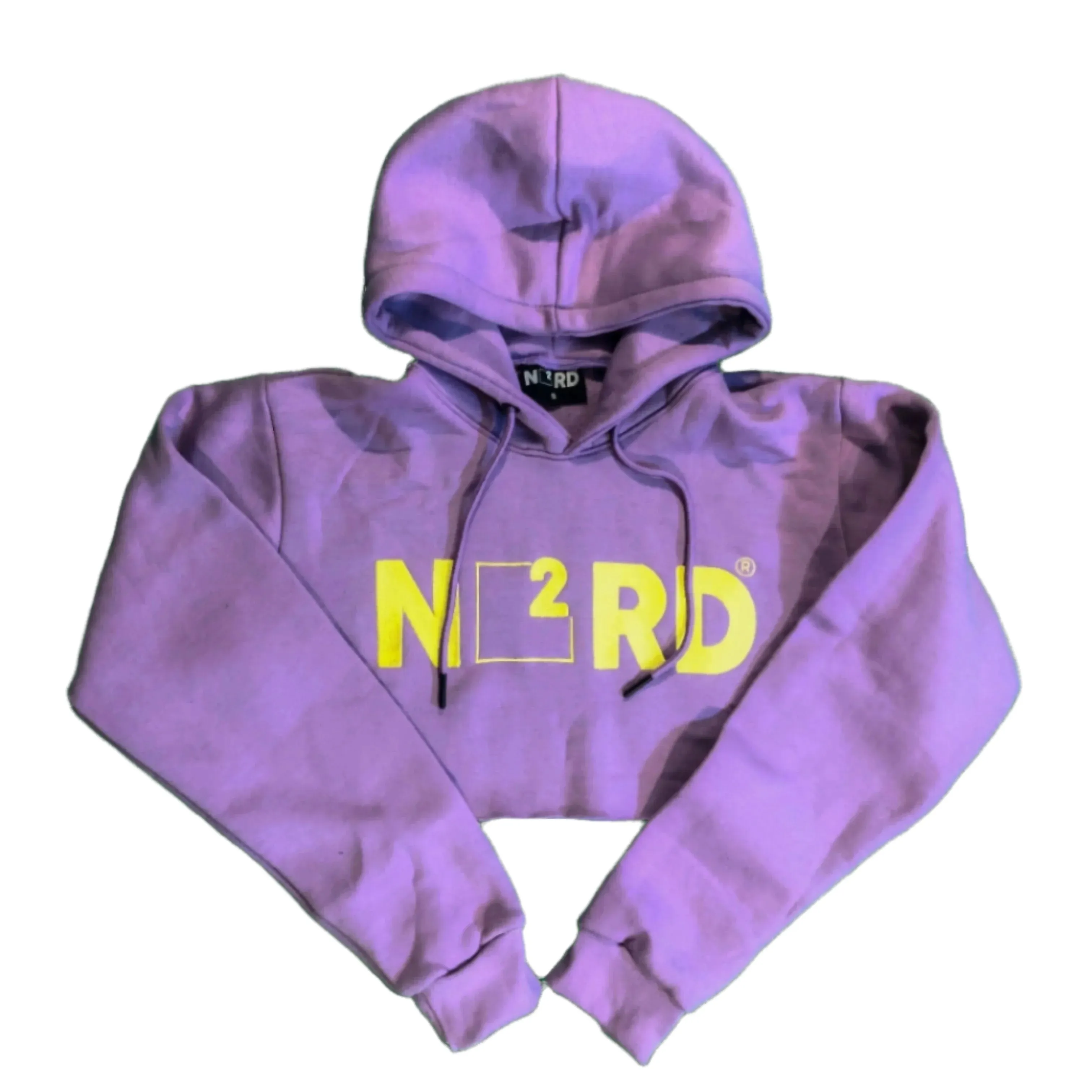Embroidered N2RD Crop Hoodie