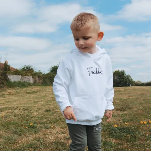 Embroidered Name Hoody
