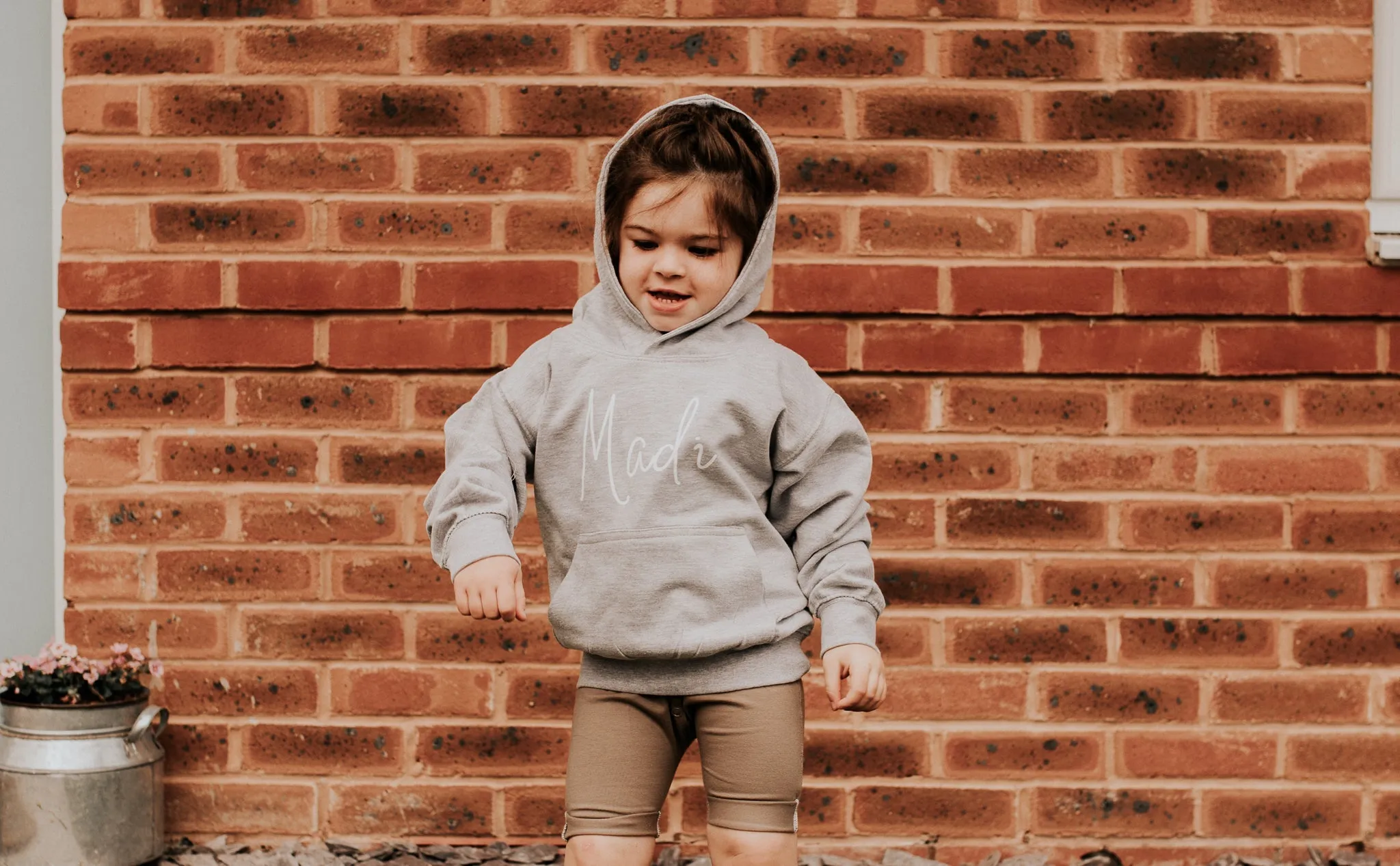 Embroidered Name Hoody