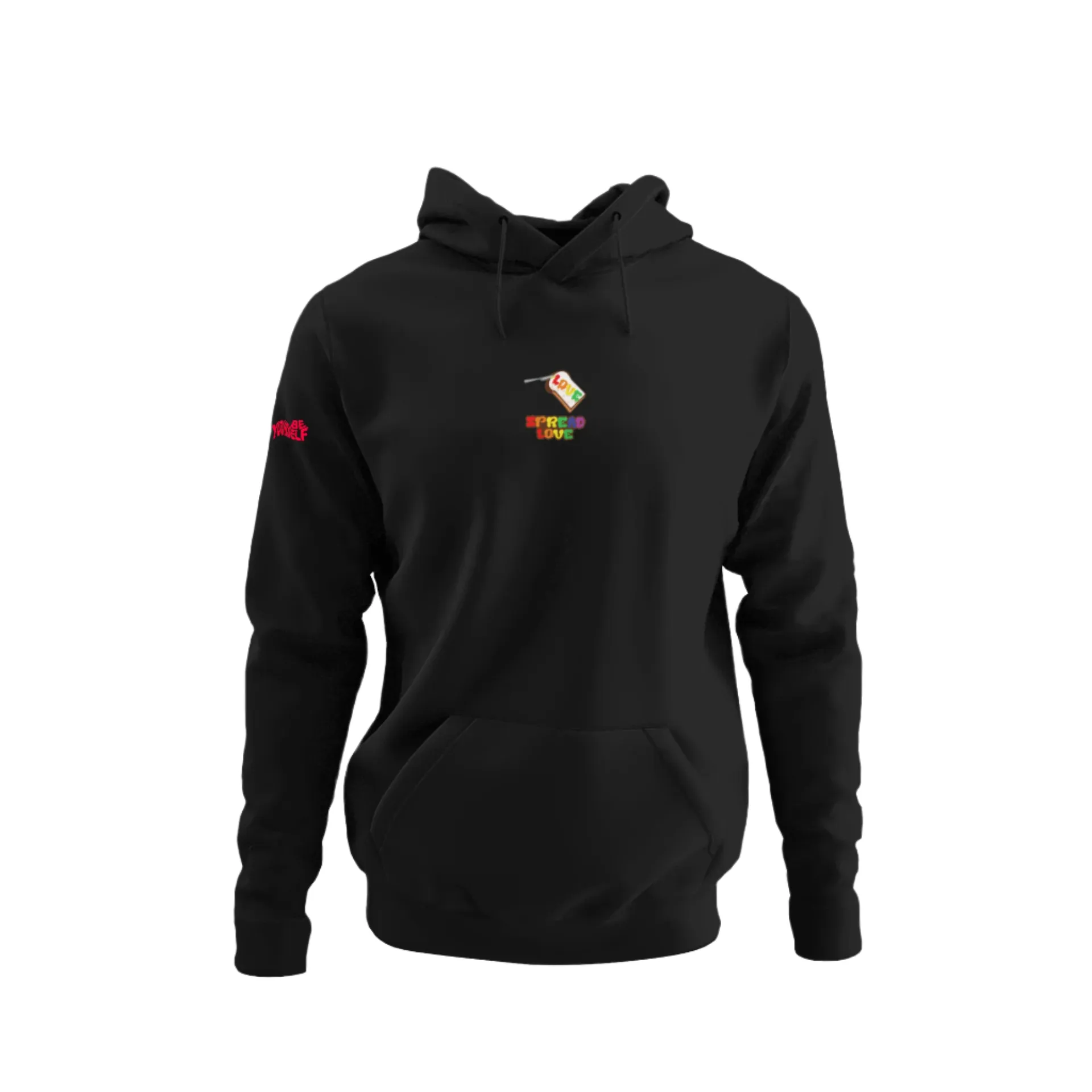 Embroidered Spread Love Hoodie