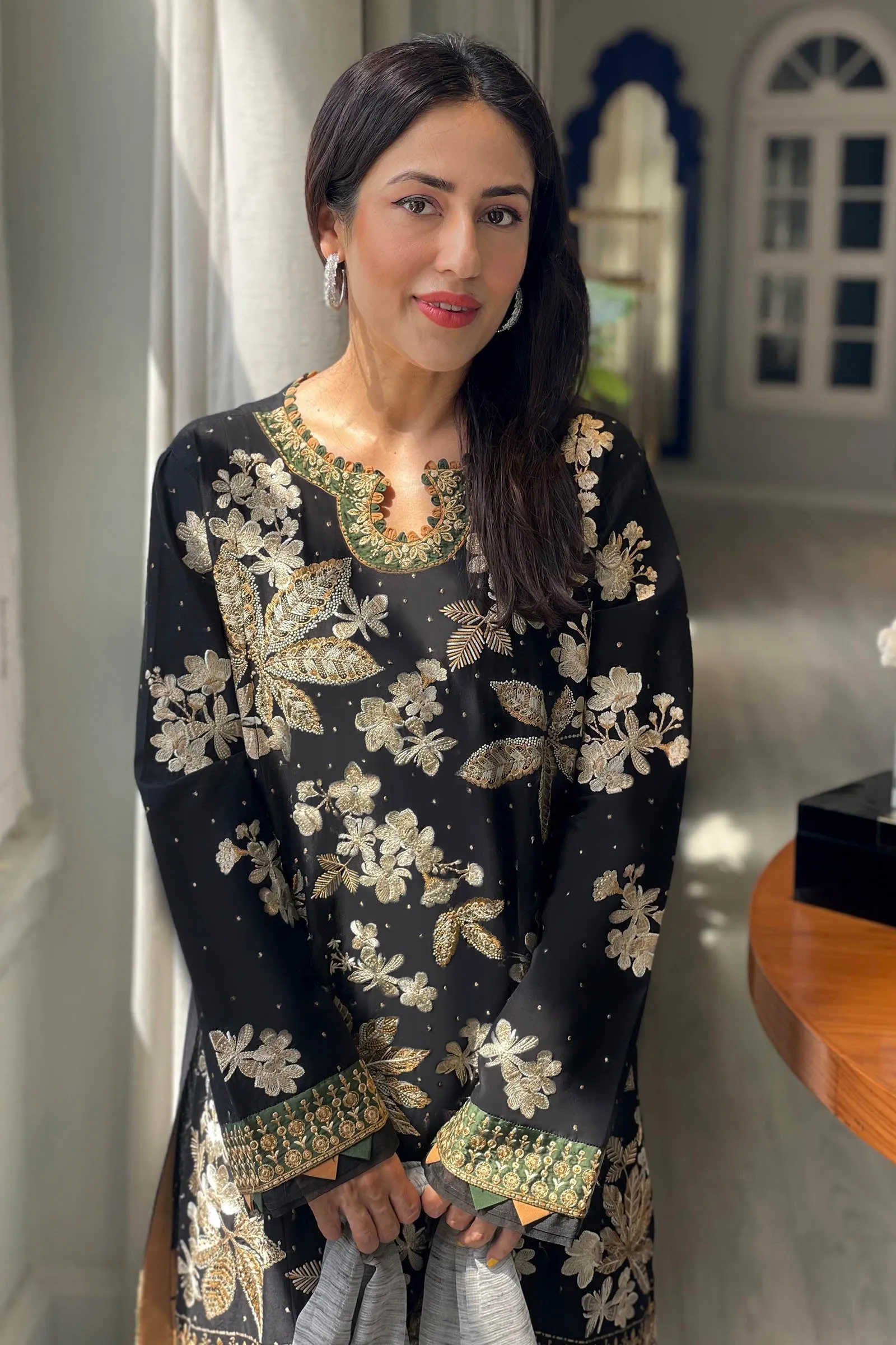 FARIBA (ZL22-11 B) | Zaha Summer Lawn Collection 2022 | Unstitched Embroidered Lawn Suits