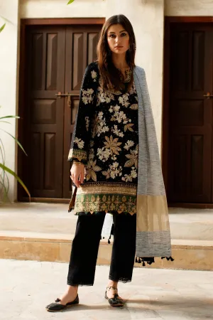 FARIBA (ZL22-11 B) | Zaha Summer Lawn Collection 2022 | Unstitched Embroidered Lawn Suits