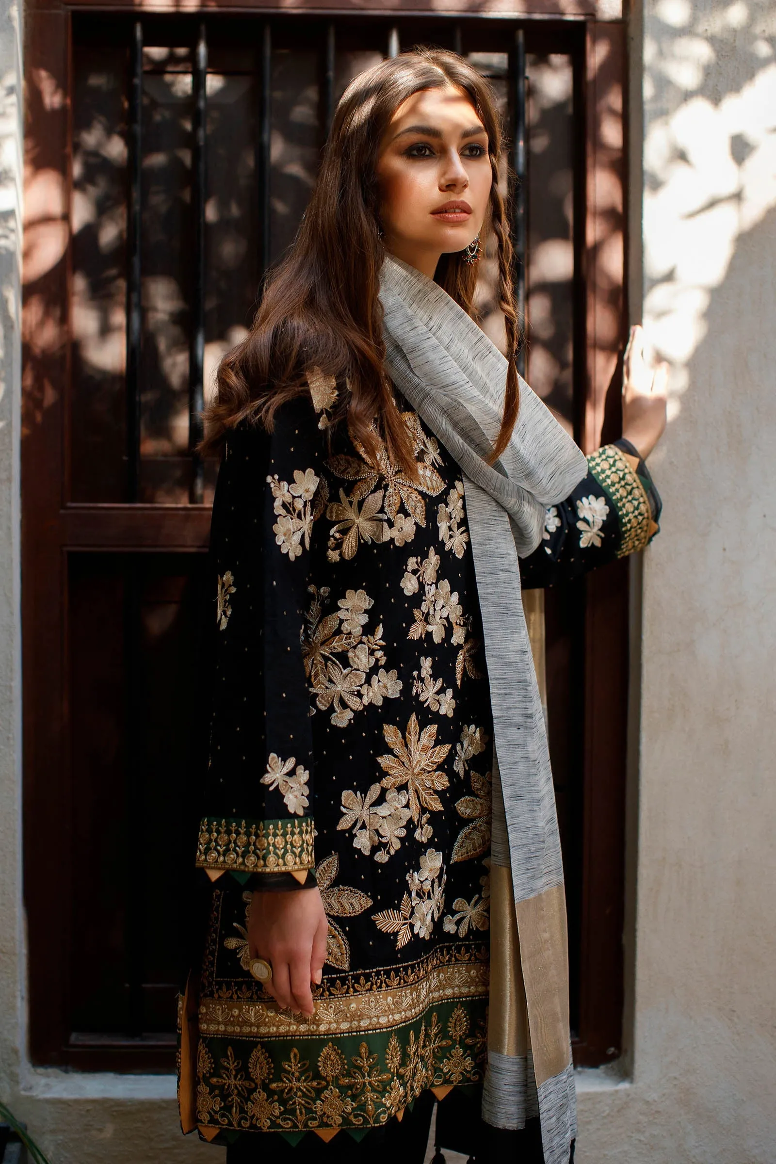 FARIBA (ZL22-11 B) | Zaha Summer Lawn Collection 2022 | Unstitched Embroidered Lawn Suits