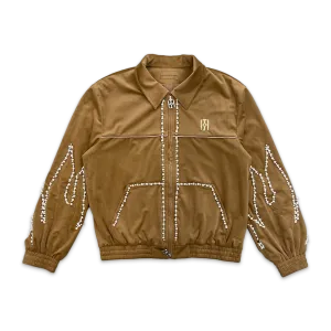 Flame Pearl Velvet Jacket