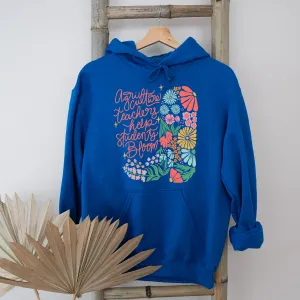 Floral Boot Bloom – Hoodie
