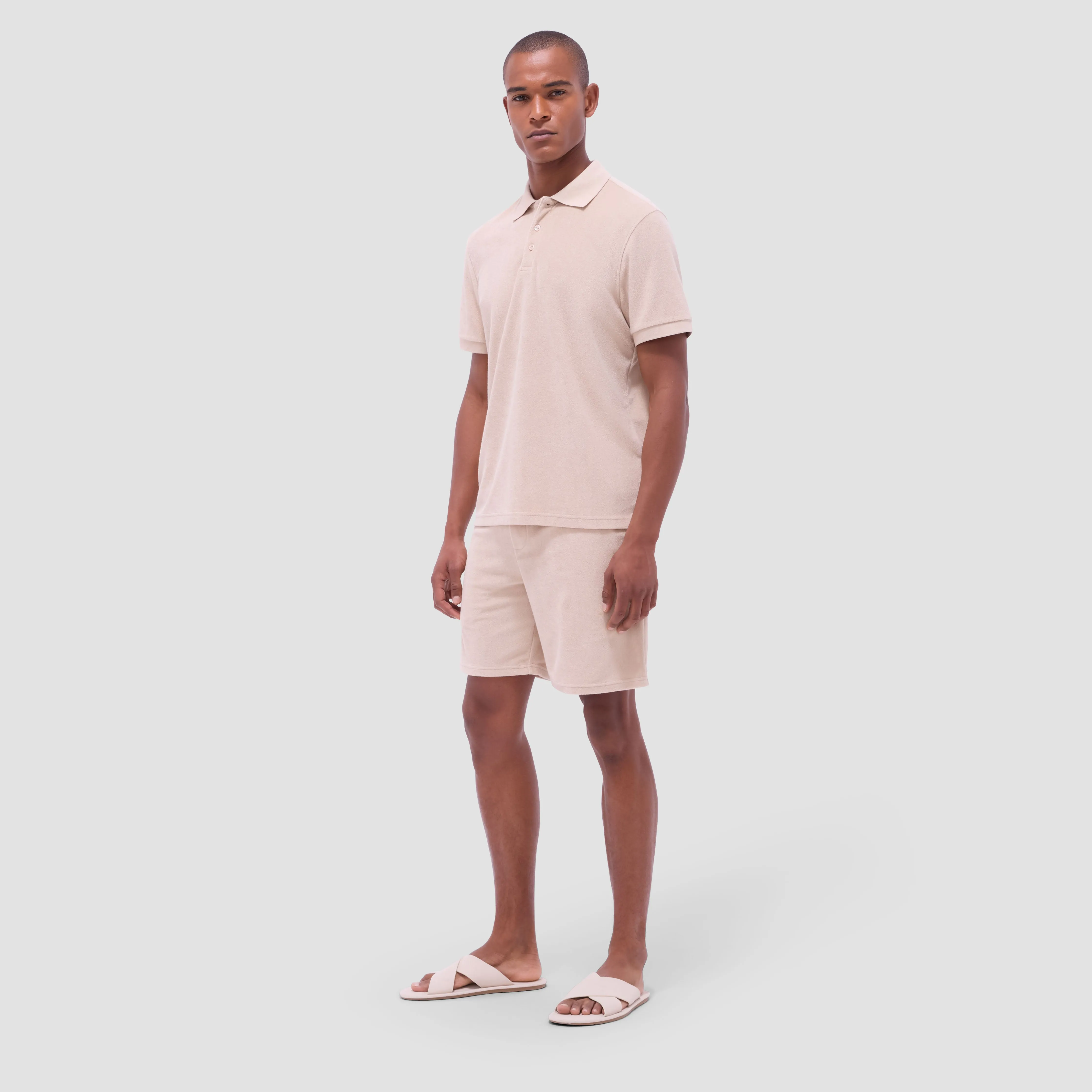 French Terry Polo Shirt