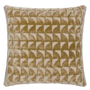 Geo Sand Velvet Pillow