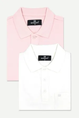 Golf Polo - Collar T-Shirts Pack Of 2 Combo For Men | Ariser