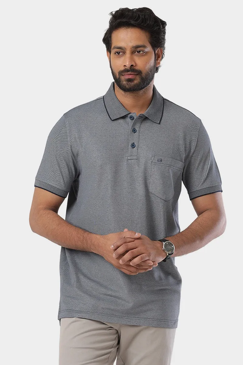 Golf Polo  -  Iron Gray T-Shirts For Men | Ariser