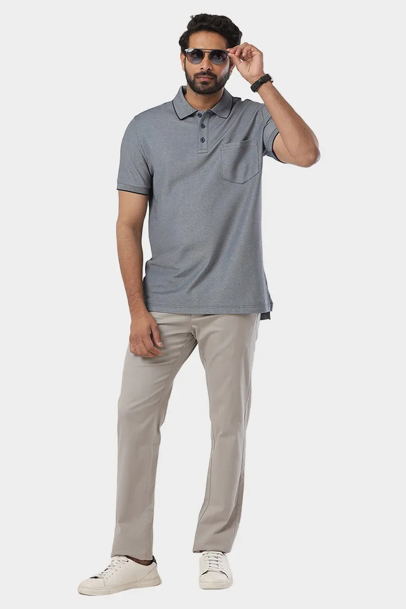 Golf Polo  -  Iron Gray T-Shirts For Men | Ariser