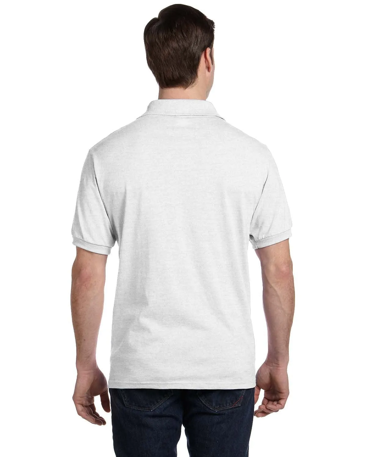 Hanes 50/50 Jersey Knit Pocket Polo Shirt