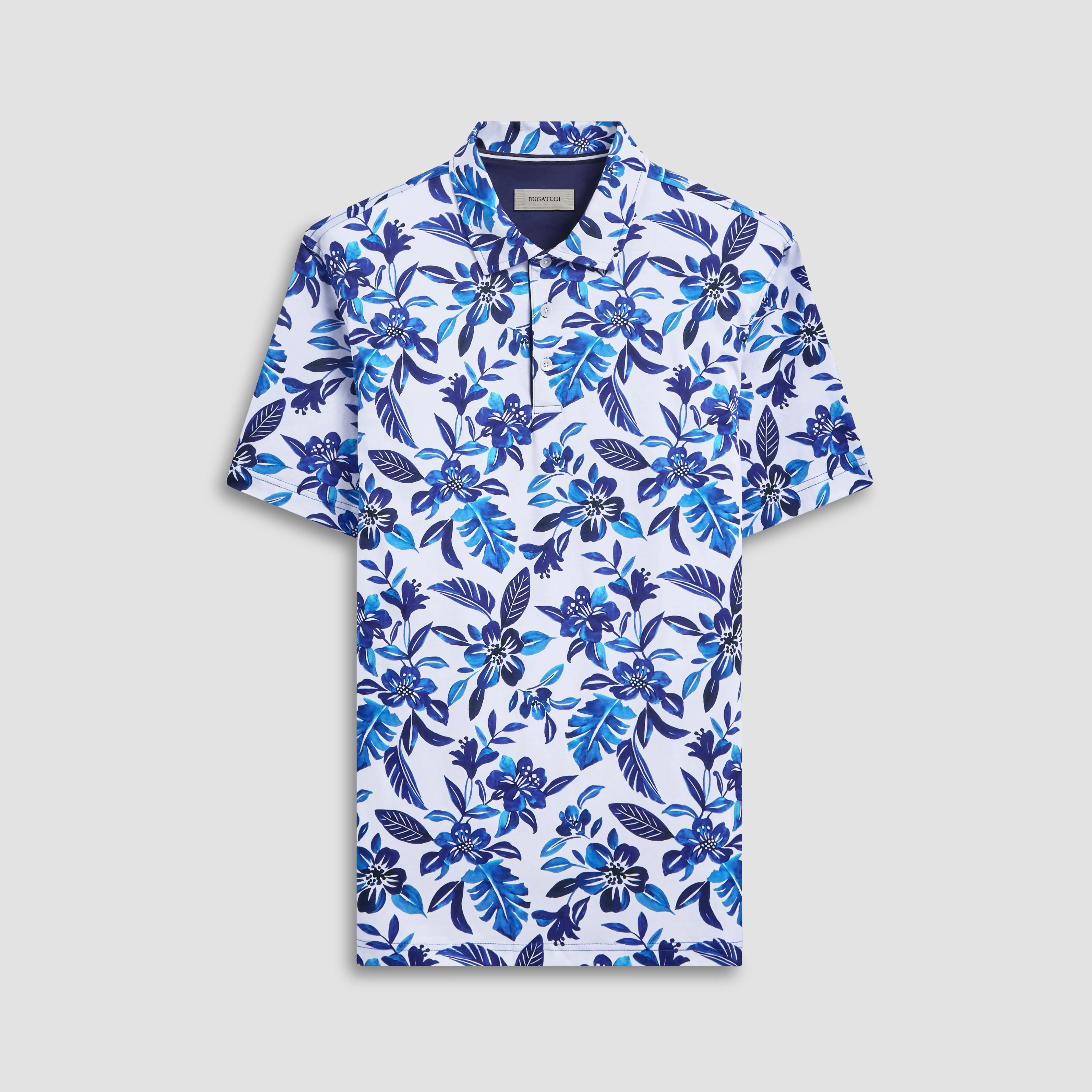 Hendrix Floral Print Polo