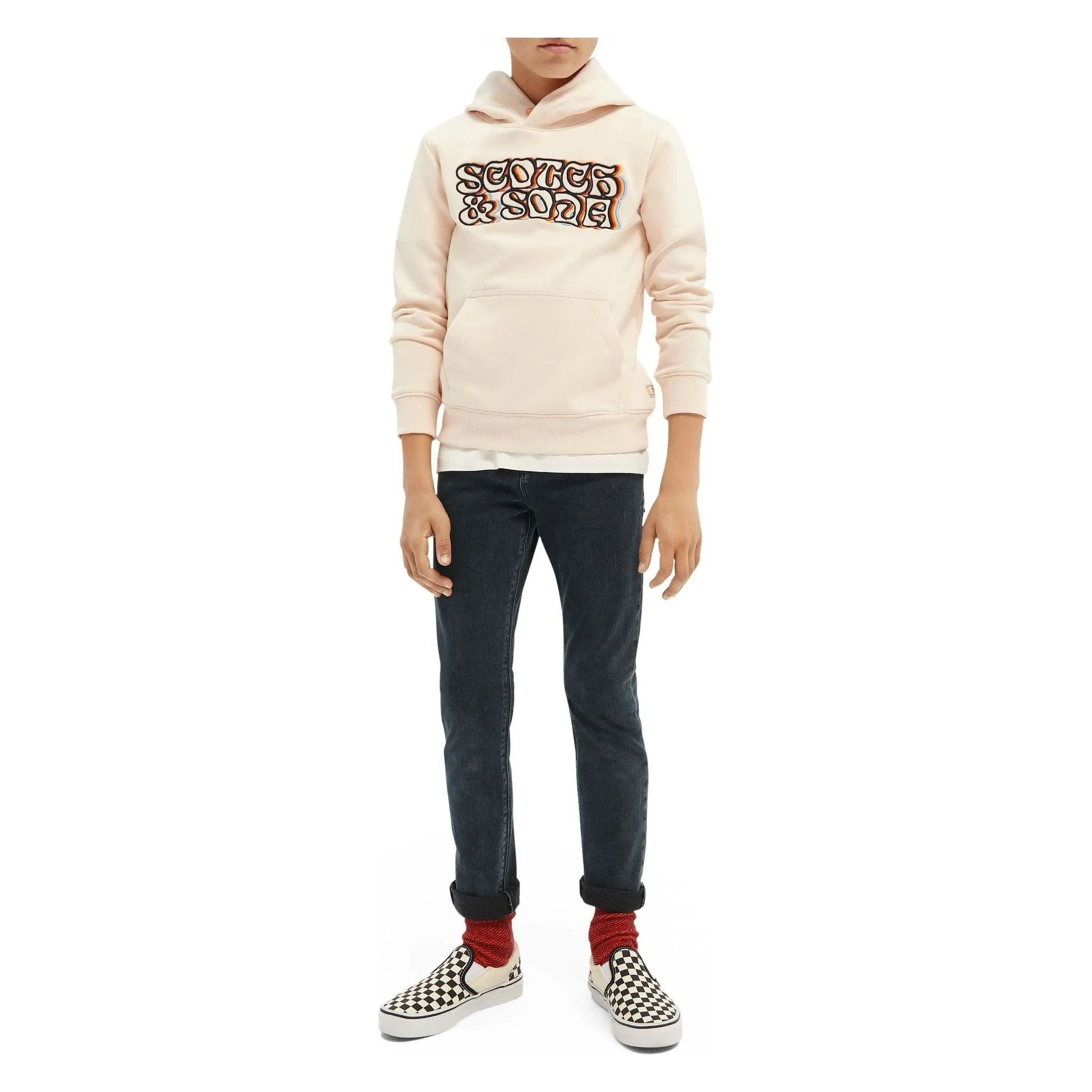 Hoodie With Embroidery Artwork