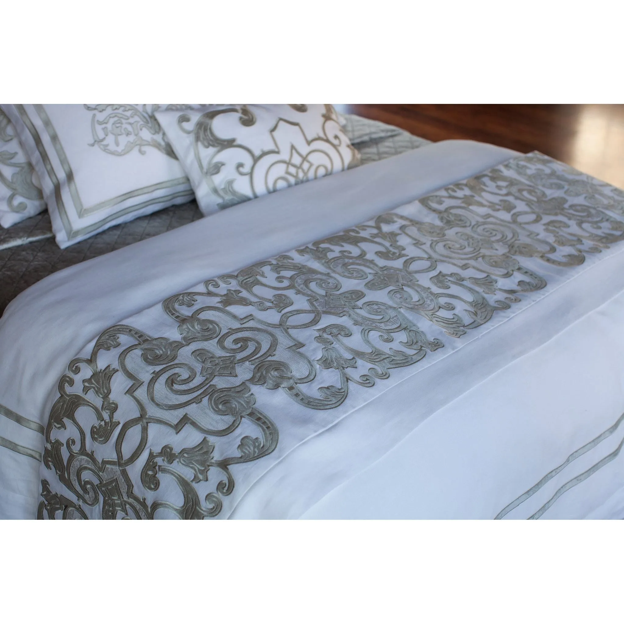 Ice Silver Mozart Pillow