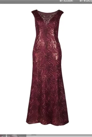 Ignite Evenings 3399  Mermaid Gown Illusion Neckline