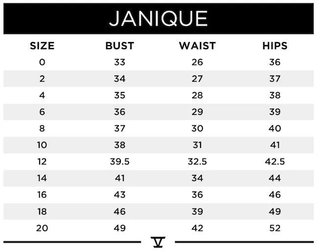 Janique A18375 Dress