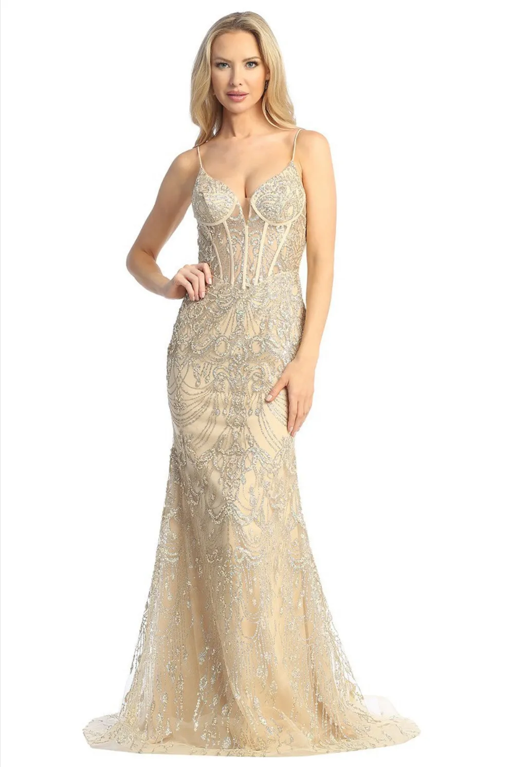 Let’s Evening Gown 7872