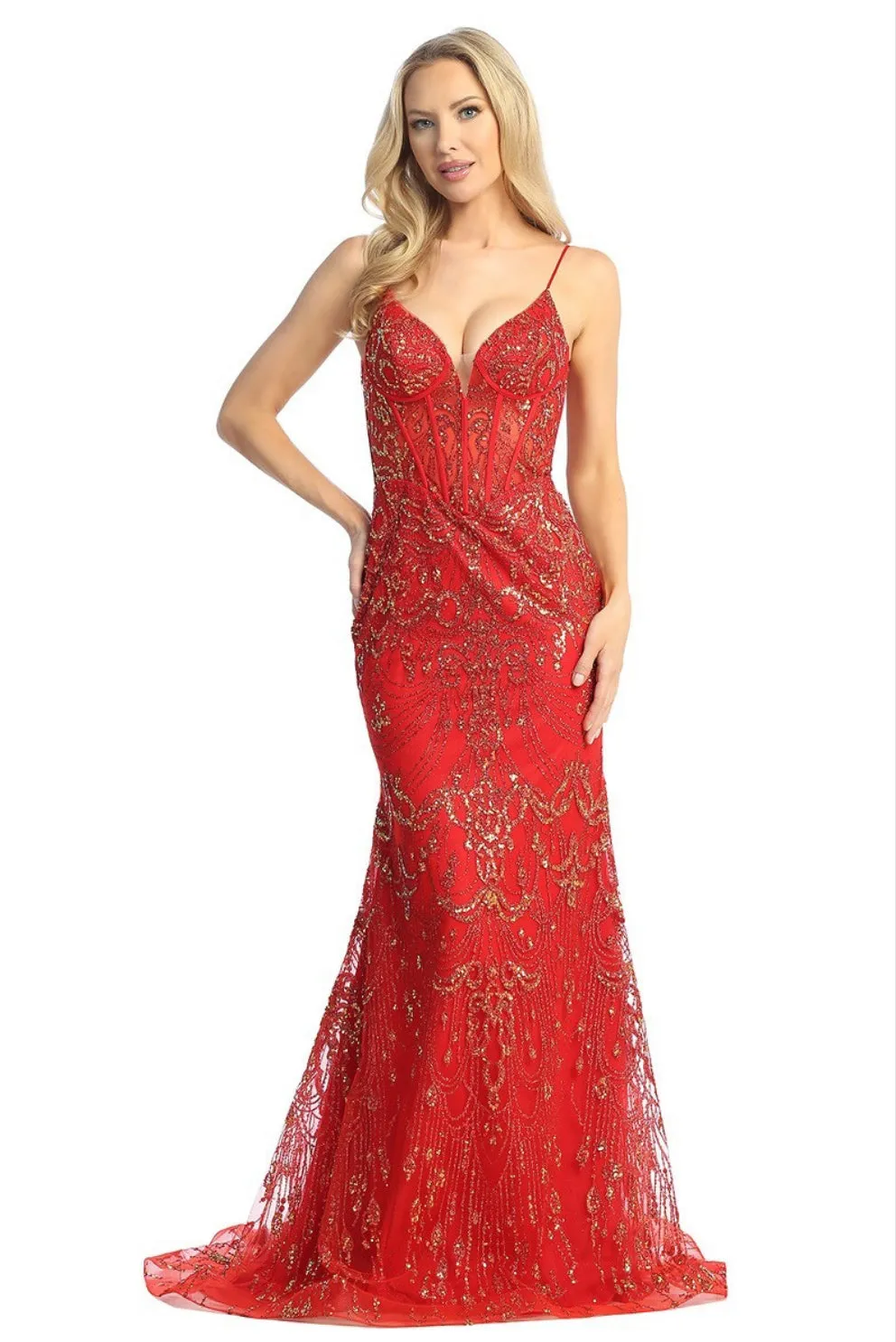 Let’s Evening Gown 7872