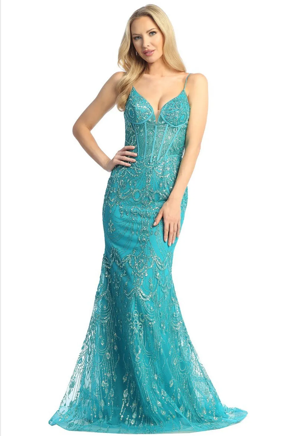 Let’s Evening Gown 7872
