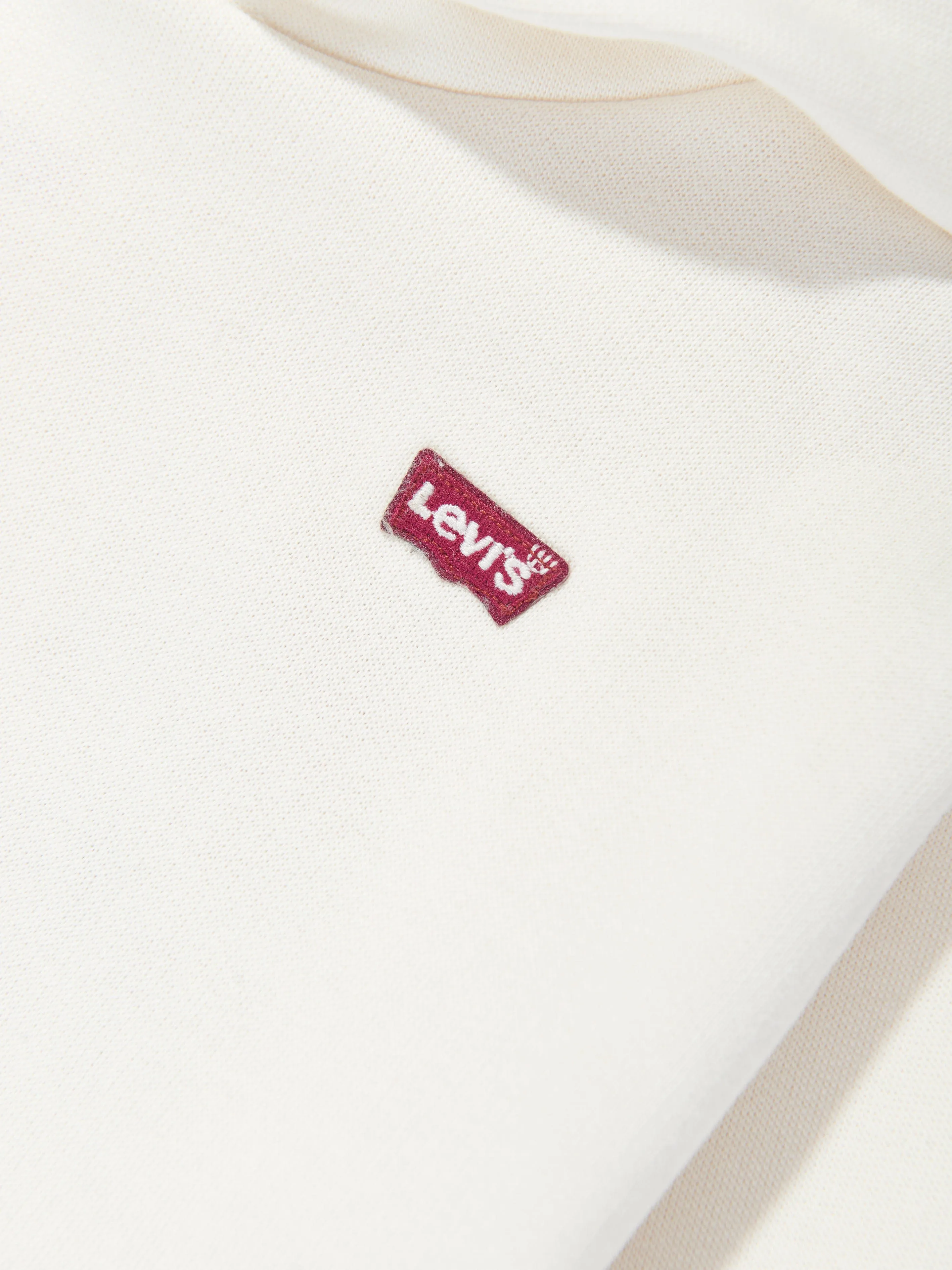 Levi's Girls Batwing Chest Hit Hoodie in Ivory