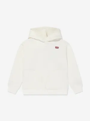 Levi's Girls Batwing Chest Hit Hoodie in Ivory