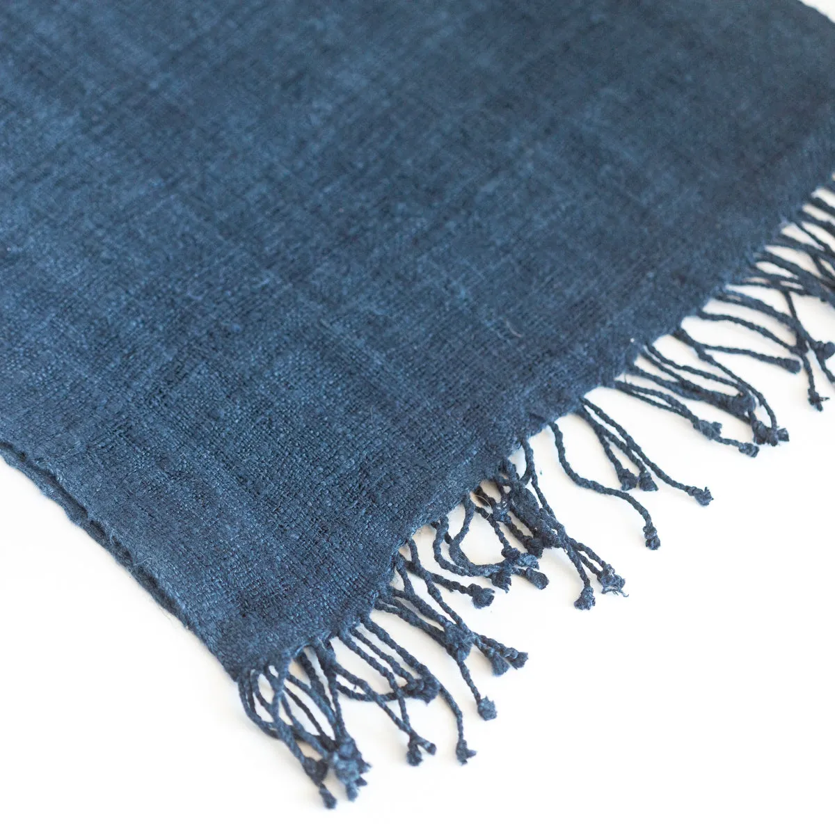 Luxurious Ethiopian Eri Silk Scarf Hand-woven