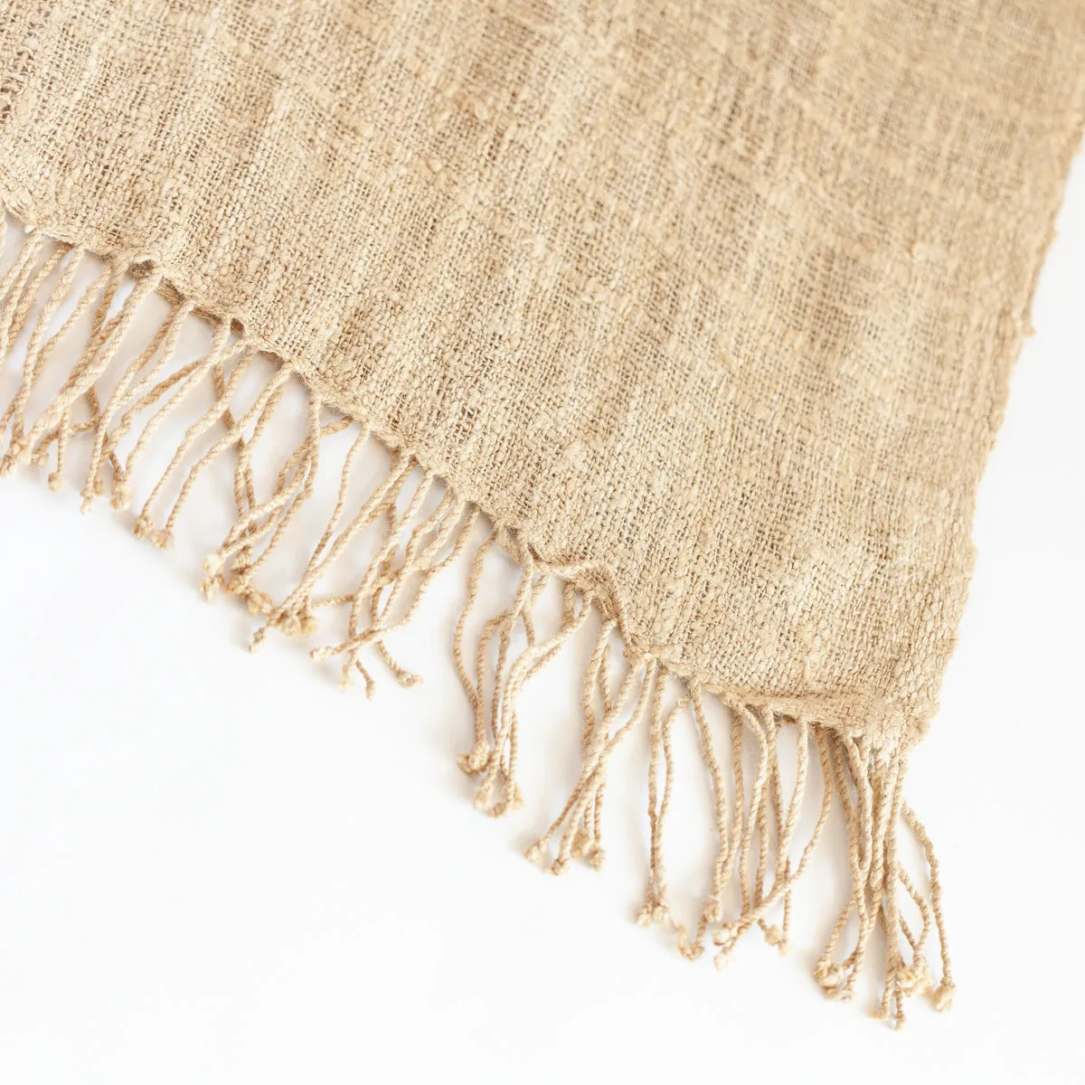 Luxurious Ethiopian Eri Silk Scarf Hand-woven