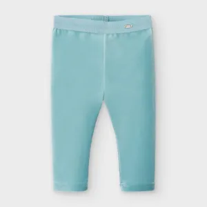 Mayoral Leggings Little Girl Basic Velvet - Jade