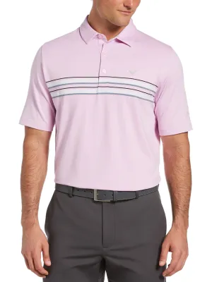 Mens Jaspe Chest Stripe Polo