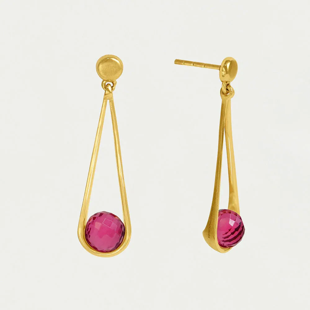 Mini Ipanema Earrings Rock Rose