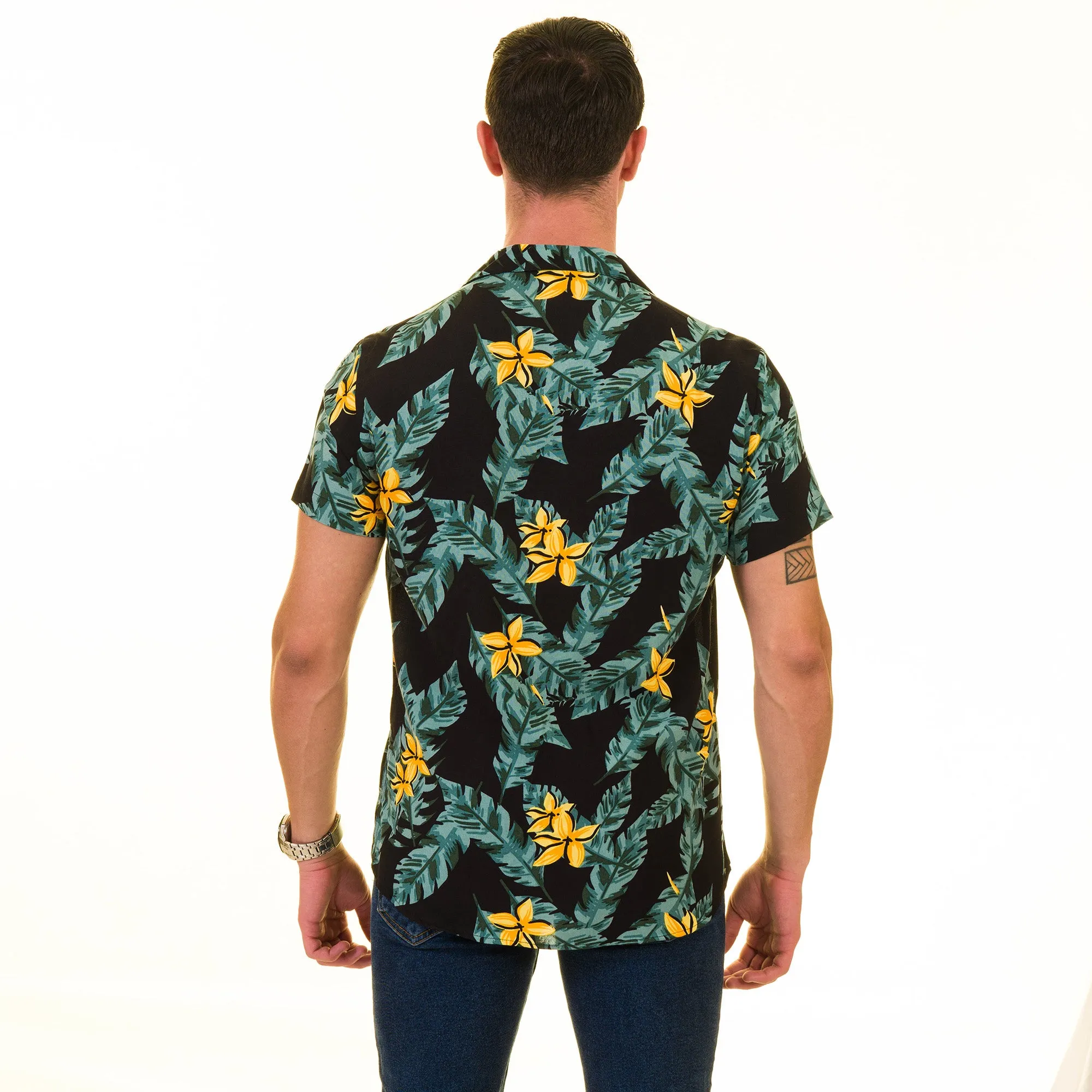 Multi Color European Made & Designed Hawaiian Summer Shirts For Men
