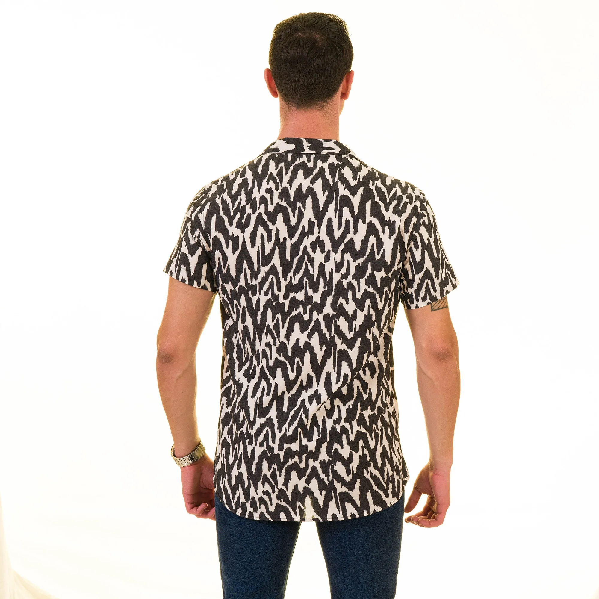 Multi Color European Made & Designed Hawaiian Summer Shirts For Men