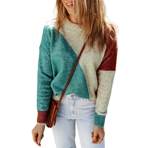 Multicolored cashmere sweater from Kinsley