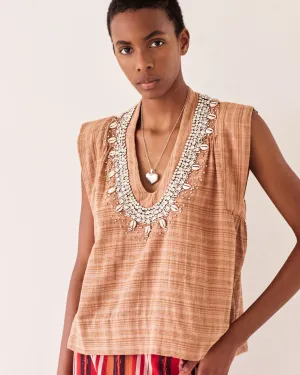 Nehru Shell and Gem Top