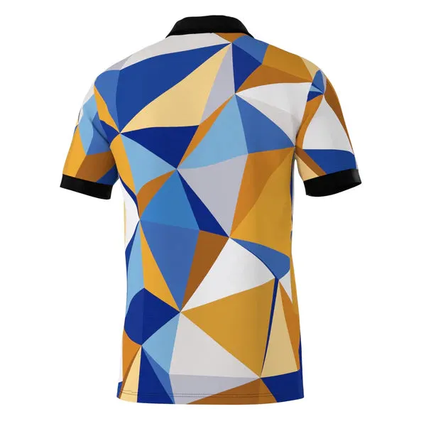 NEW Retails $105 Fresh Hoods Men's Suprise Cubes Polo Shirt Sz XL