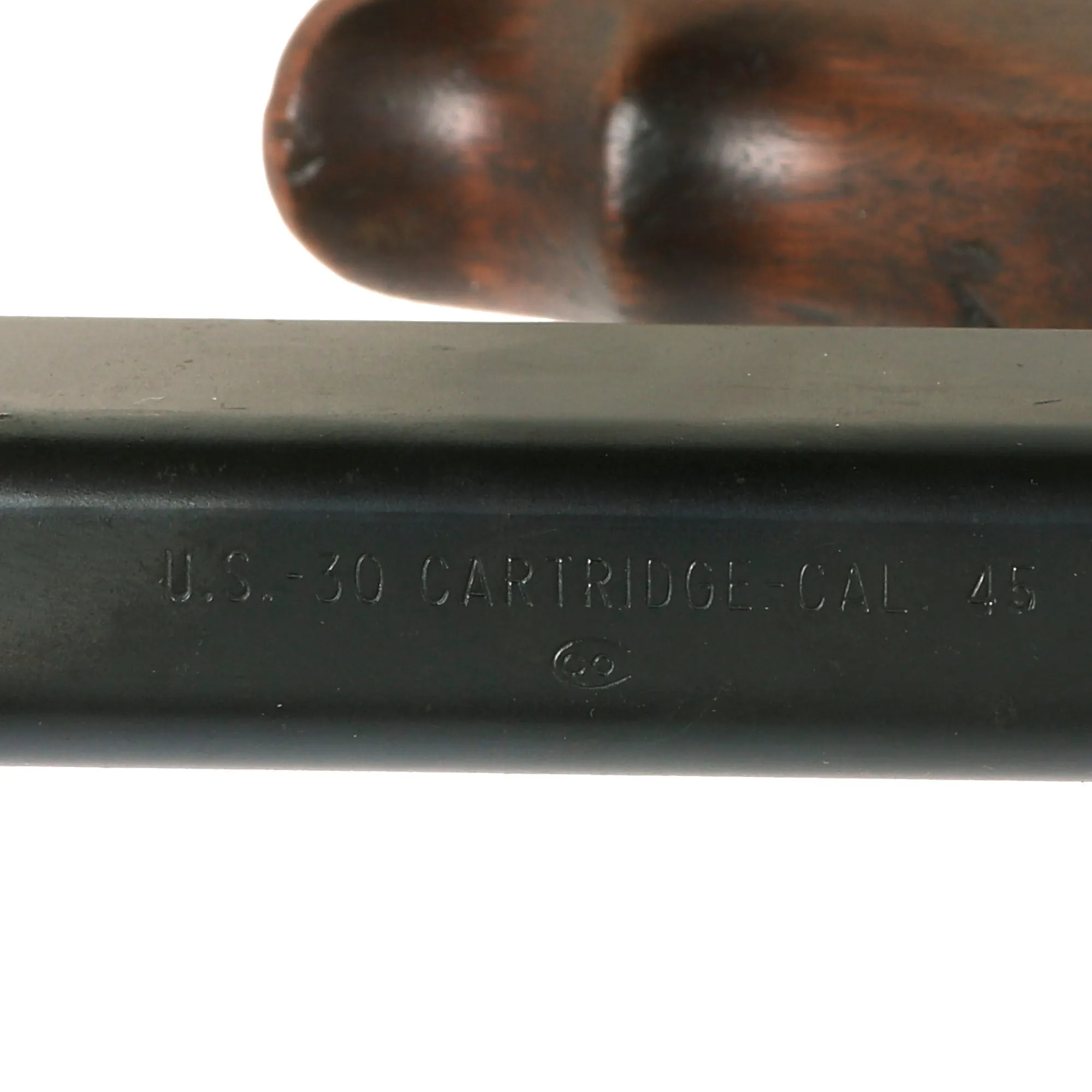 Original U.S. WWII Thompson M1 Display SMG with Philadelphia Ordnance Steel Receiver, Magazine & Replica Sling