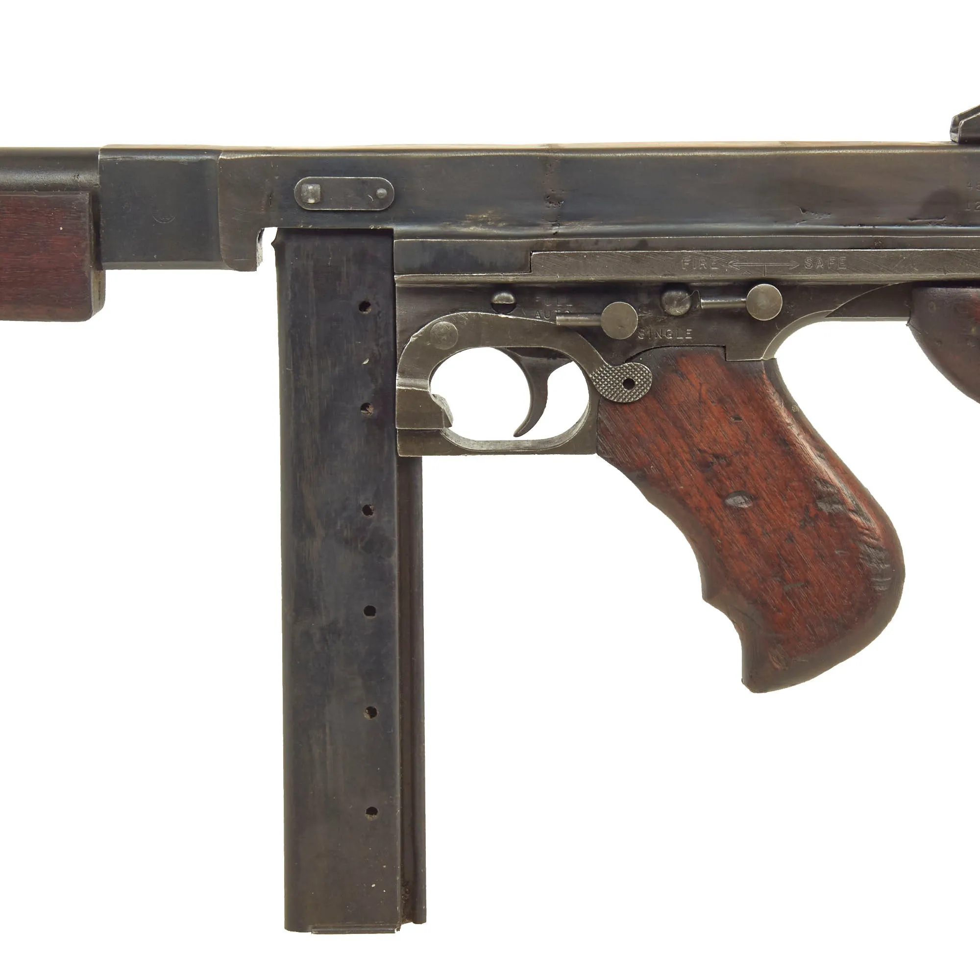 Original U.S. WWII Thompson M1A1 Display Submachine Gun by Auto Ordnance Serial 12097 - Original WWII Parts