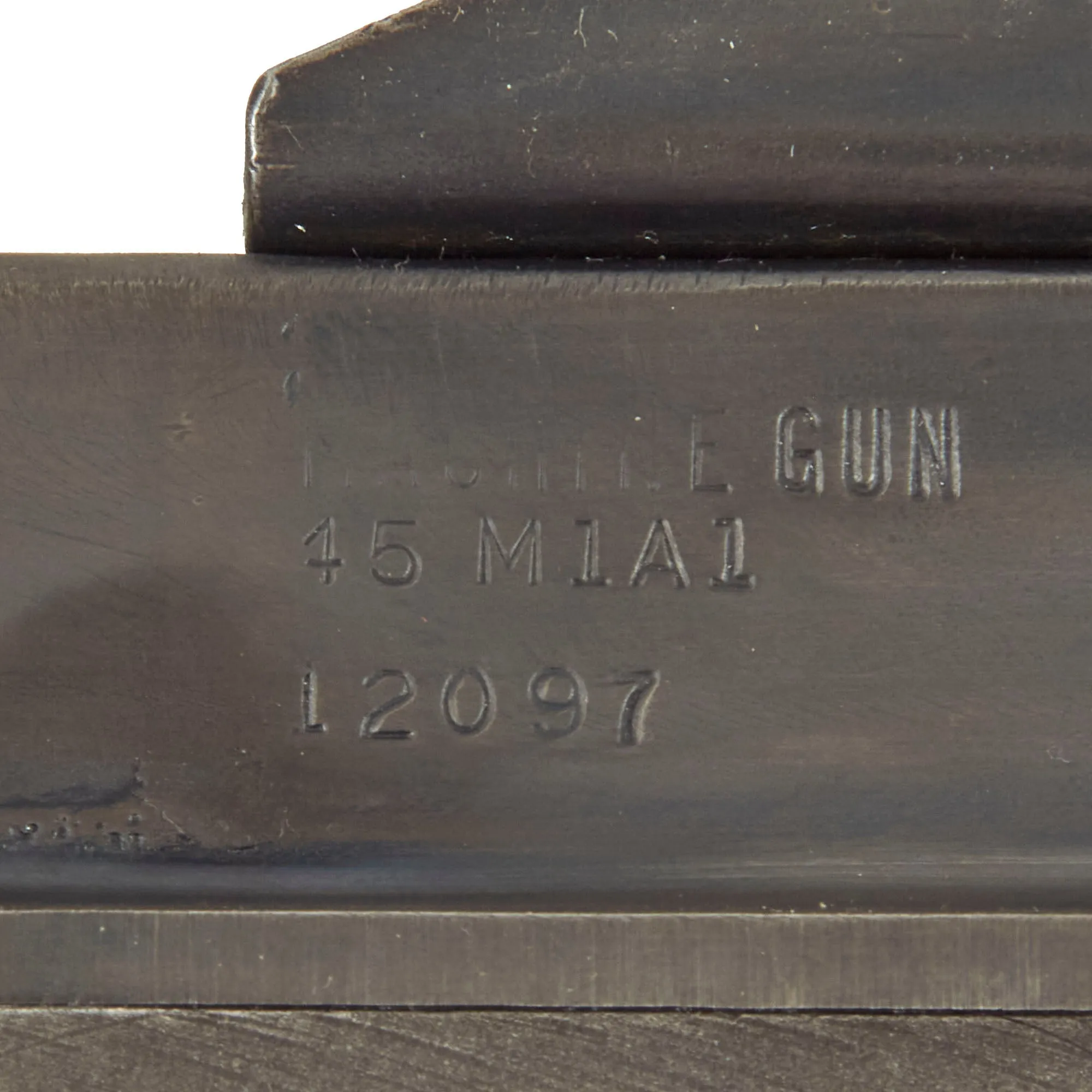 Original U.S. WWII Thompson M1A1 Display Submachine Gun by Auto Ordnance Serial 12097 - Original WWII Parts