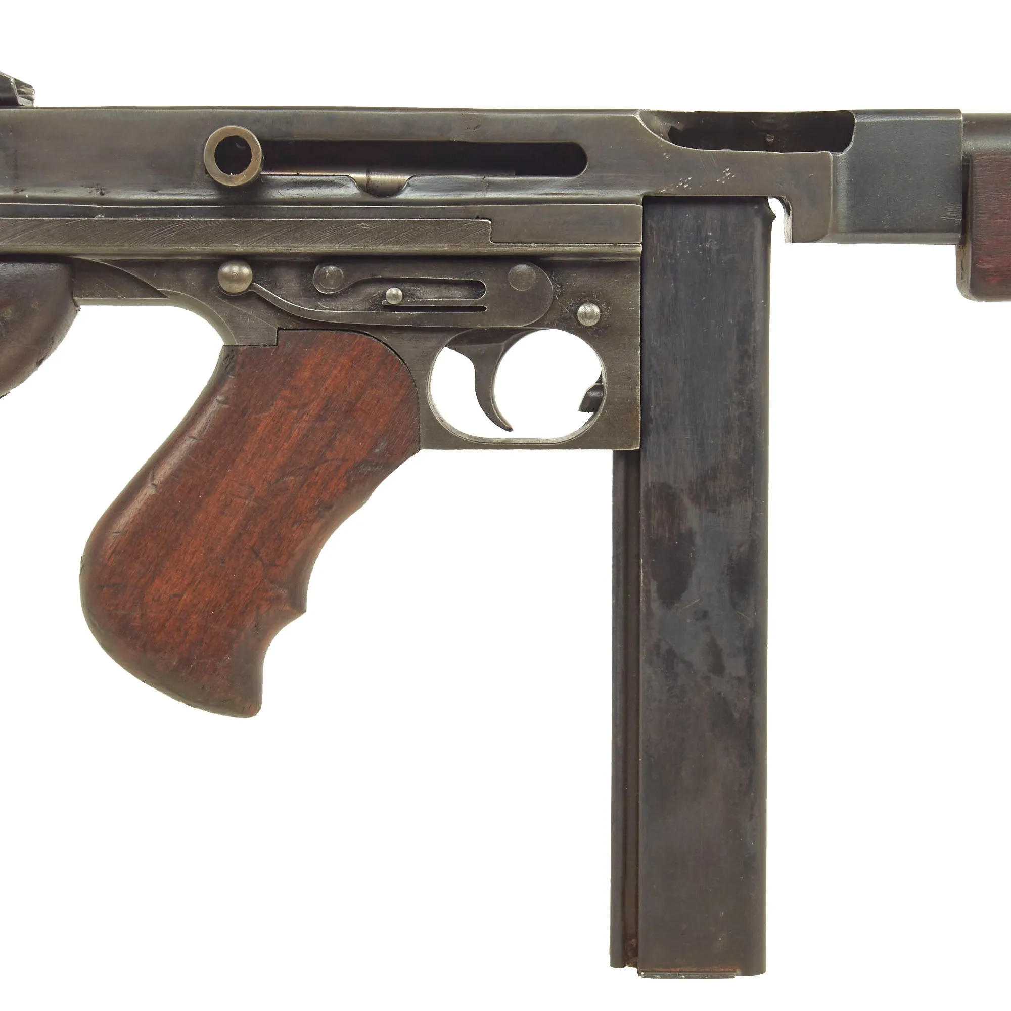 Original U.S. WWII Thompson M1A1 Display Submachine Gun by Auto Ordnance Serial 12097 - Original WWII Parts