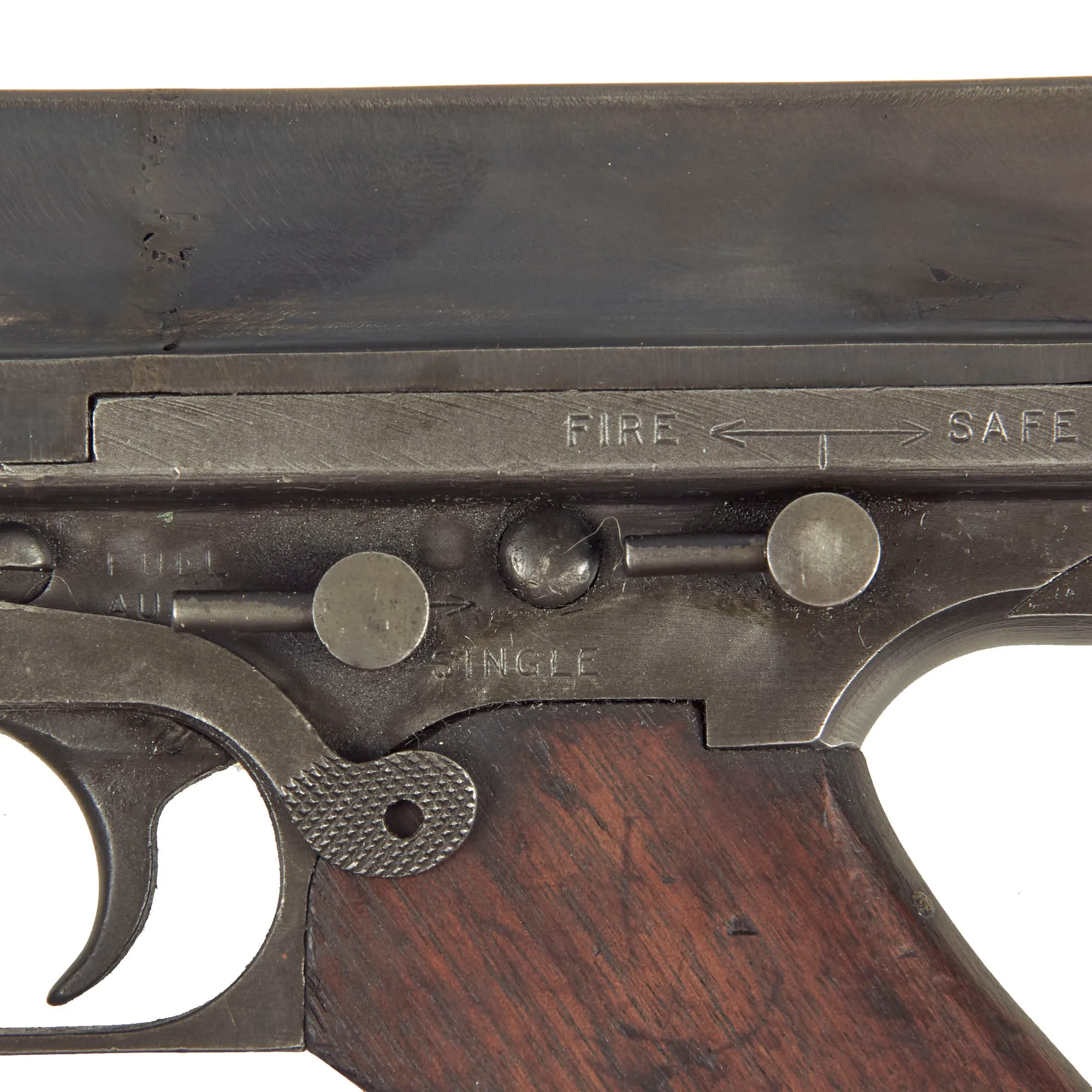 Original U.S. WWII Thompson M1A1 Display Submachine Gun by Auto Ordnance Serial 12097 - Original WWII Parts