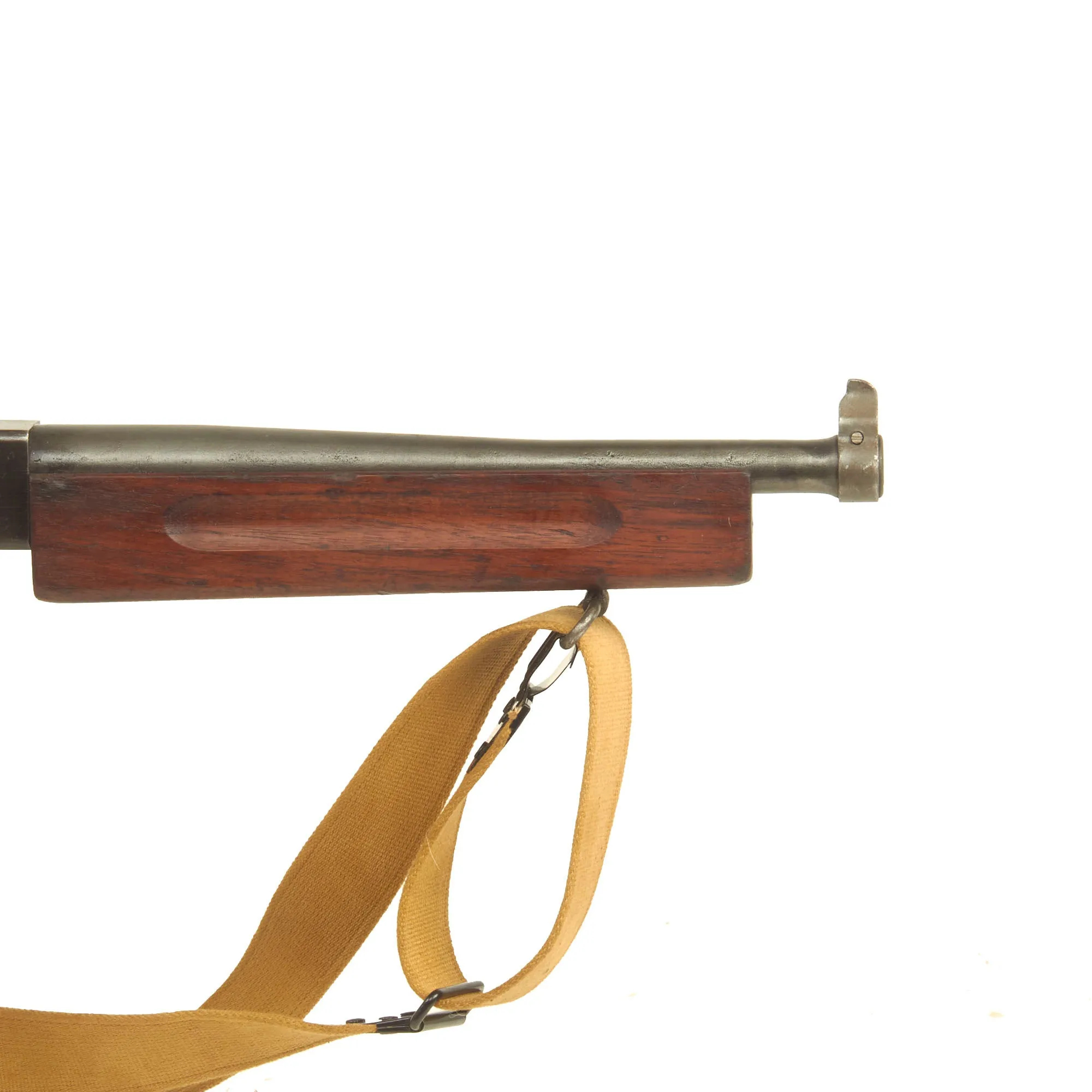 Original U.S. WWII Thompson M1A1 Display Submachine Gun by Auto Ordnance Serial 253744 with Internal Components