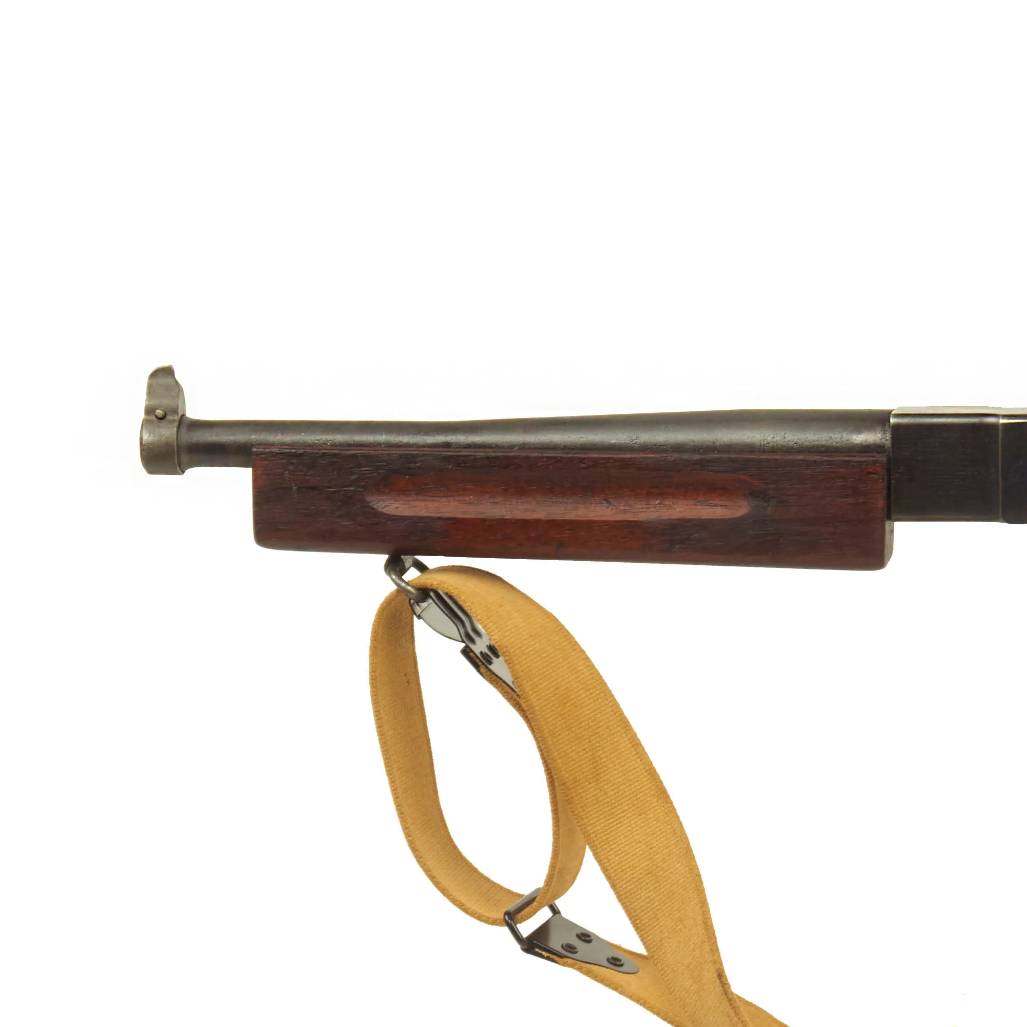 Original U.S. WWII Thompson M1A1 Display Submachine Gun by Auto Ordnance Serial 253744 with Internal Components