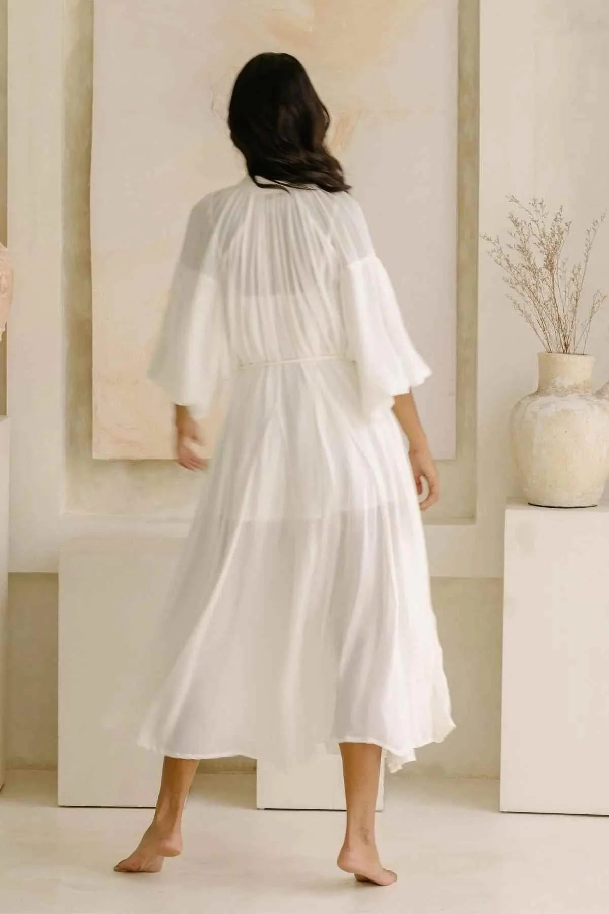 Paloma Silk Gown (Made To Order)