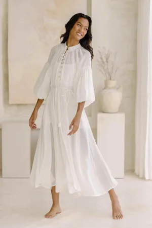 Paloma Silk Gown (Made To Order)