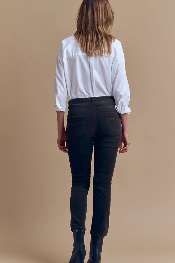PALON THIN-RIBBED VELVET TROUSERS