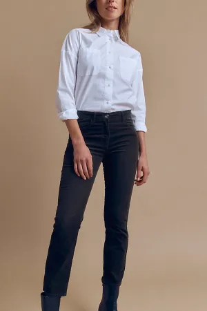 PALON THIN-RIBBED VELVET TROUSERS