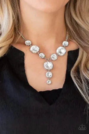 Paparazzi Legendary Luster Necklace White